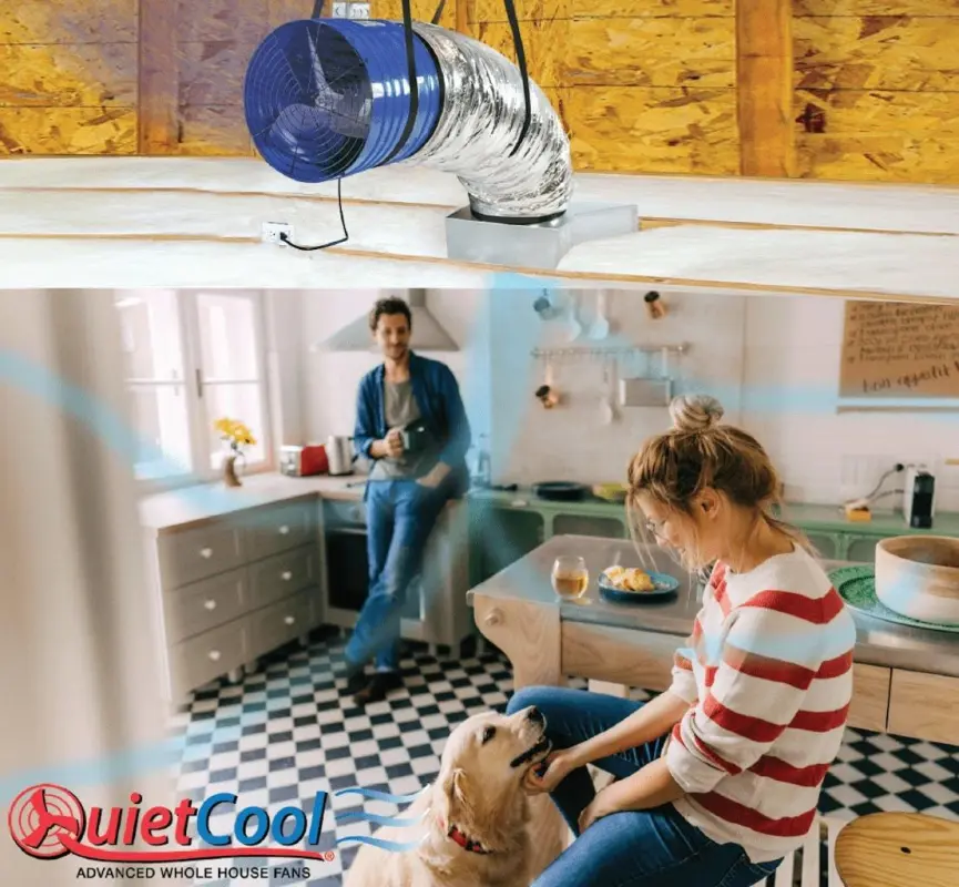 QuietCool whole house fan